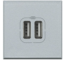 BT Axolute Алюминий Разъем для зарядки 2xUSB.