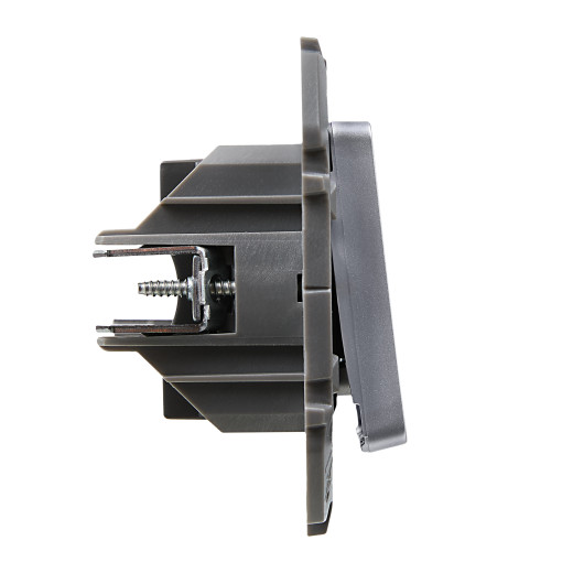 Выключатель трёхклавишный - Legrand/Daccord Inspiria - 10АХ 250В винтовые зажимы - алюминий