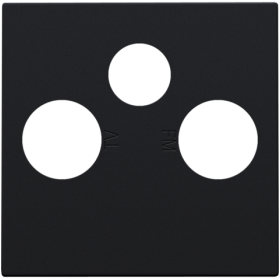 Niko Черный Накладка TV/FM/SAT