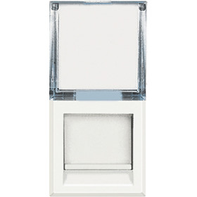 BT Axolute White Розетка компьютер RJ45 6 кат. UTP, тип коннектора - безинструментальный IDC 1 мод.