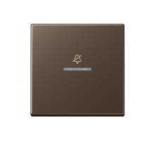 JUNG Двойная клавиша на гостиничный выключатель, комнатный модуль, мокко
