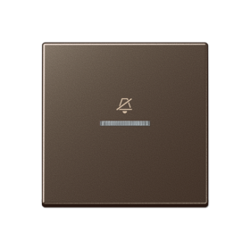 JUNG Двойная клавиша на гостиничный выключатель, комнатный модуль, мокко