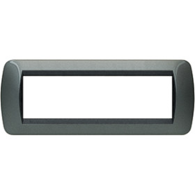 BT LV Тёмная Сталь Рамка на 7 модулей.