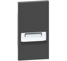 BT Living now Черный Лицевая панель для светильника подсветки 2 мод.