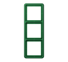 JUNG CD Зеленая Рамка 3-ая ударопрочная