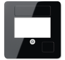 JUNG Центральная плата для USB, чёрная