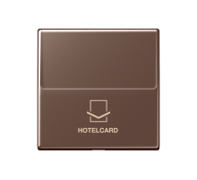 JUNG Накладка-картодержатель для балансирных механизмов 531U, 532U, 533U, 534U термопласт мокко A500