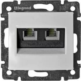 Legrand DIY Valena Бел Розетка ТЛФ 2-ая.