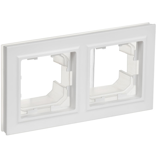 BRITE Рамка 2-мест. IP44 РУ-2-БрАБ-44 а/б IEK