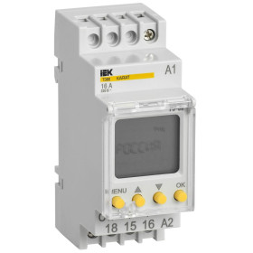 IEK KARAT Таймер ТЭ80 цифровой 16А 230В на DIN-рейку KARAT