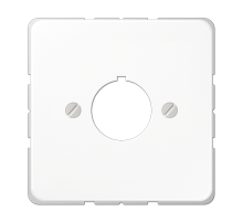 JUNG Крышка для установки специальных гнезд Ø 22,5 мм белая