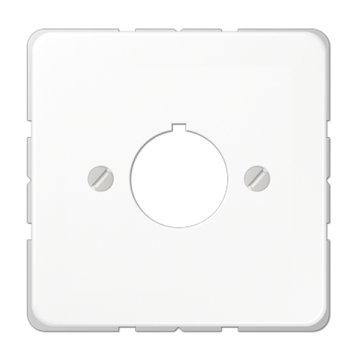 Крышка для установки специальных гнезд Ø 22,5 мм, белая