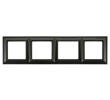 JUNG EcoProfi Standart Черный матовый Рамка 4-ая