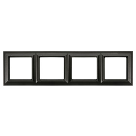 JUNG EcoProfi Standart Черный матовый Рамка 4-ая