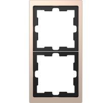 Schneider Electric Merten D-Life Шампань Рамка 2-ая