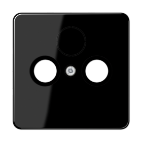 JUNG CD 500/CD plus Черная Накладка TV-FM-SAT