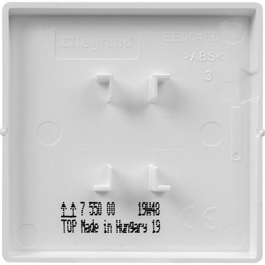 Valena LIFE.Лицевая панель для выключателей одноклавишных.Белая