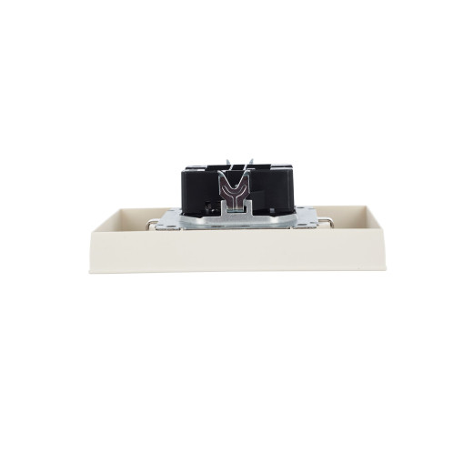 BRITE Роз. 2-я с з/к/ш 16А в сб. РСш12-3-БрКр беж. IEK