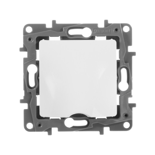 Вывод кабеля IP21 - Legrand Etika - с зажимом для кабеля - белый