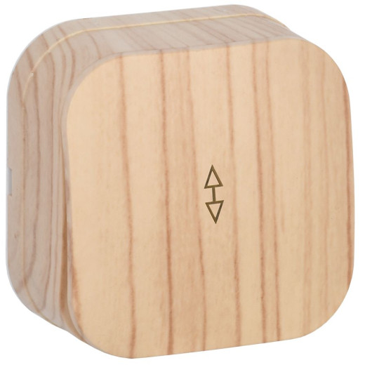 GLORY Выключ. 1-кл. прох. о/у 10А ВСп10-1-0-ХС сосна IEK