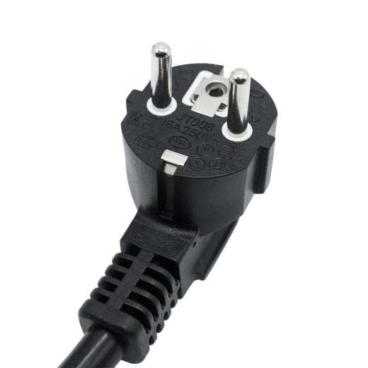 Кабель питания DKC, Sсhuko - IEC320 C13, 1,0м, 3х1,5мм