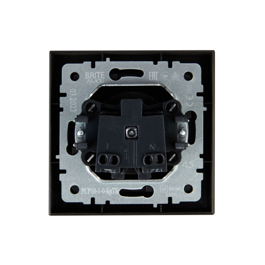 BRITE Роз. без з/к/ш 10А в сб. РСР10-1-0-БрТБ бр. IEK