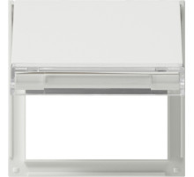 Gira Плата с крышкой с полем для надписи