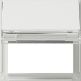 Gira Плата с крышкой с полем для надписи