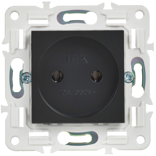 SKANDY Роз. без з/к/ш 10А SK-R02Bl черн. IEK