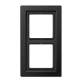 JUNG LSD Антрацит (лакированный алюминий) Рамка 2-ая