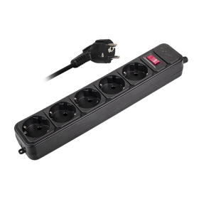 ФАZA Сетевой фильтр Сетевой фильтр FOP-05GS-180-bk (черный)