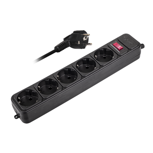 Сетевой фильтр ФАZА FOP-05GS-180-bk (черный)