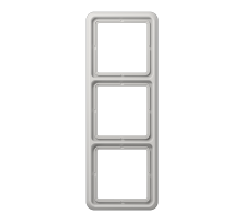 JUNG CD Светло-серая Рамка 3-ая ударопрочная