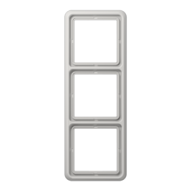 JUNG CD Светло-серая Рамка 3-ая ударопрочная