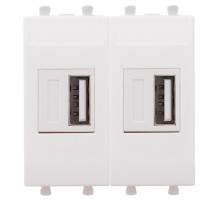 DKC Avanti USB зарядное устройство модульное, 