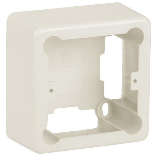 ELECOR Коробка универс. КМКУ 85х85х42мм нер. сл. кость IEK