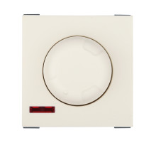 Ecoplast LK45 Светорегулятор поворотный нажимной 600 Вт (бежевый)