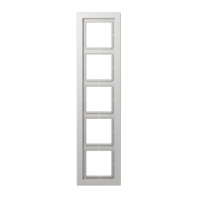 JUNG LSD Светло-серая (дуропласт) Рамка 5-ая