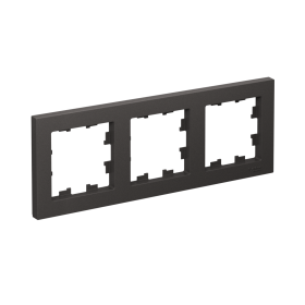 Systeme Electric AtlasDesign Базальт Рамка 3-ая, универсальная