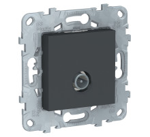 Schneider Electric Unica New Антрацит Розетка TV, оконечная