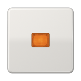 JUNG CD Светло-серая Клавиша для 1-ая с/п с оранжевой линзой ударопрочная