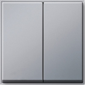 Gira TX-44 Алюминий Клавиша 2-ая