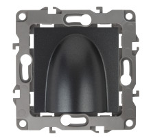 ЭРА 12-6003-12 Вывод кабеля, Эра12, графит (10/100/1000)