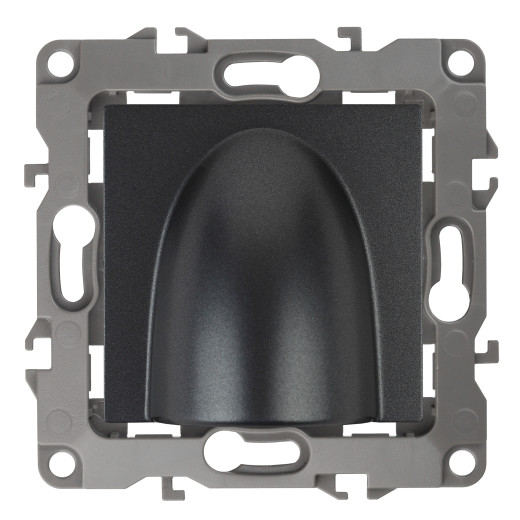 12-6003-12 ЭРА Вывод кабеля, Эра12, графит (10/100/1000)