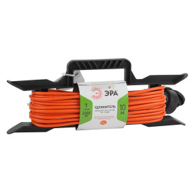 ЭРА Удлинитель силовой UFx-1-2x1.0-10m на рамке без заземления 1 розетка 10м ПВС 2х1мм2