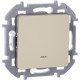 Выключатель одноклавишный с подсветкой/индикацией - Legrand/Daccord Inspiria - 10АХ 250В безвинтовые зажимы - слоновая кость