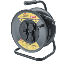 Navigator Удлинитель 93 899 NPE-RM-04-50-E-IP44-3x2.5 катушка 4 гн. c/з КГ 50м