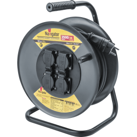 Navigator Удлинитель 93 899 NPE-RM-04-50-E-IP44-3x2.5 катушка 4 гн. c/з КГ 50м