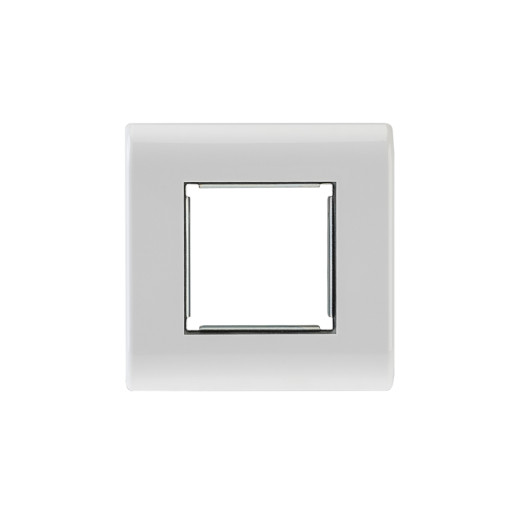 Панель лицевая 80x80 для модуля Mosaic, металлический суппорт