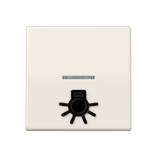 Клавиша с окошком для подсветки и символом 